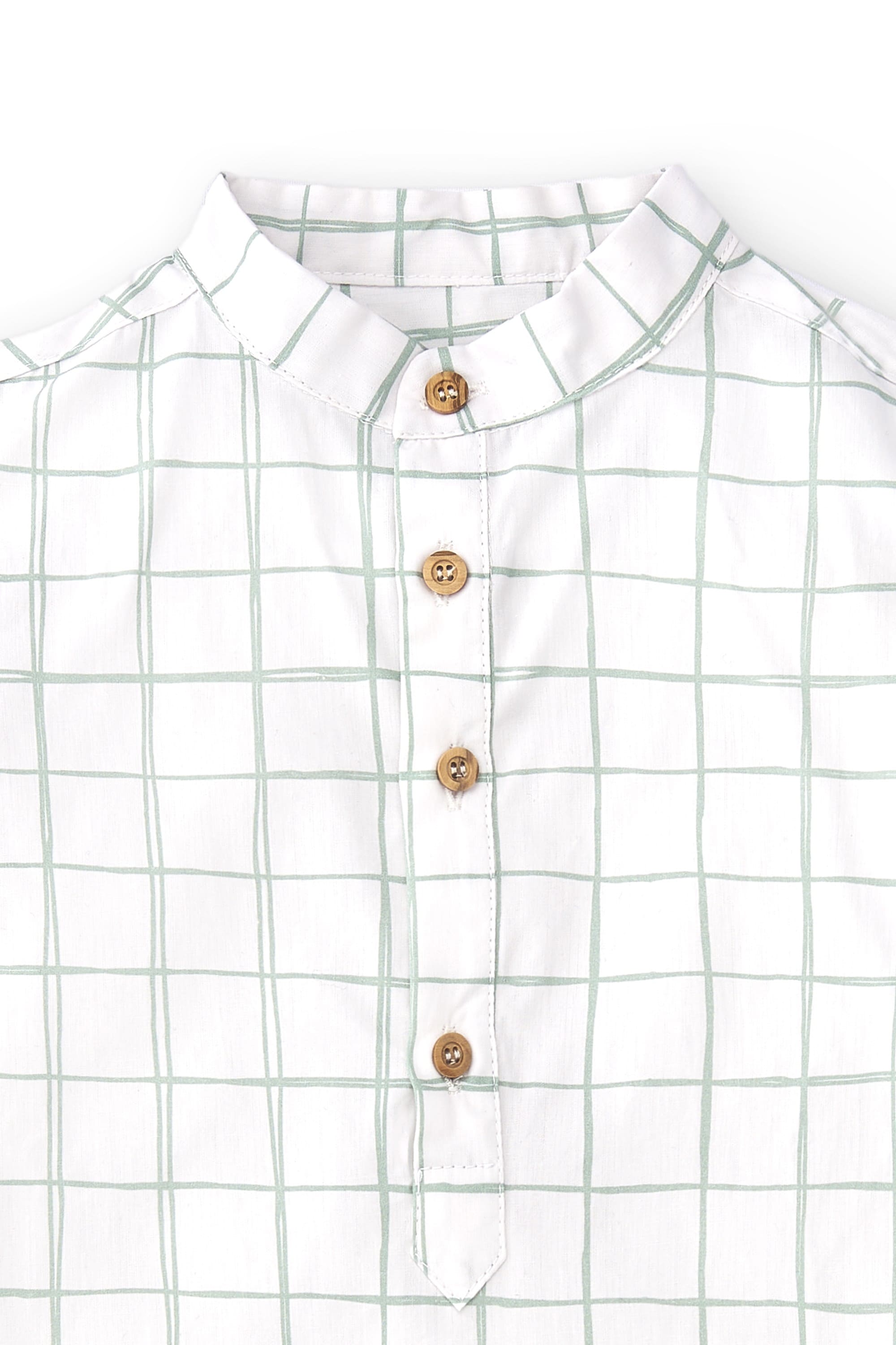 Camisa de niño verde Cocote & Charanga