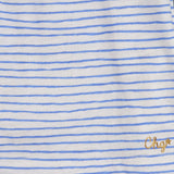 Camiseta de bebé a rayas azules y blancas VERANO/Outlet