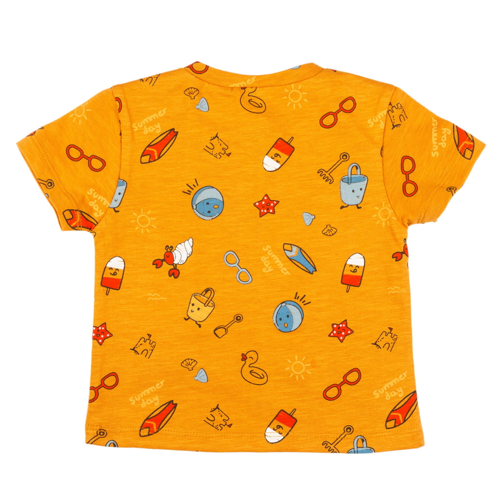 Camiseta de bebé en color amarillo VERANO/Outlet
