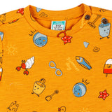 Camiseta de bebé en color amarillo VERANO/Outlet