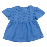 Camiseta de bebé azul