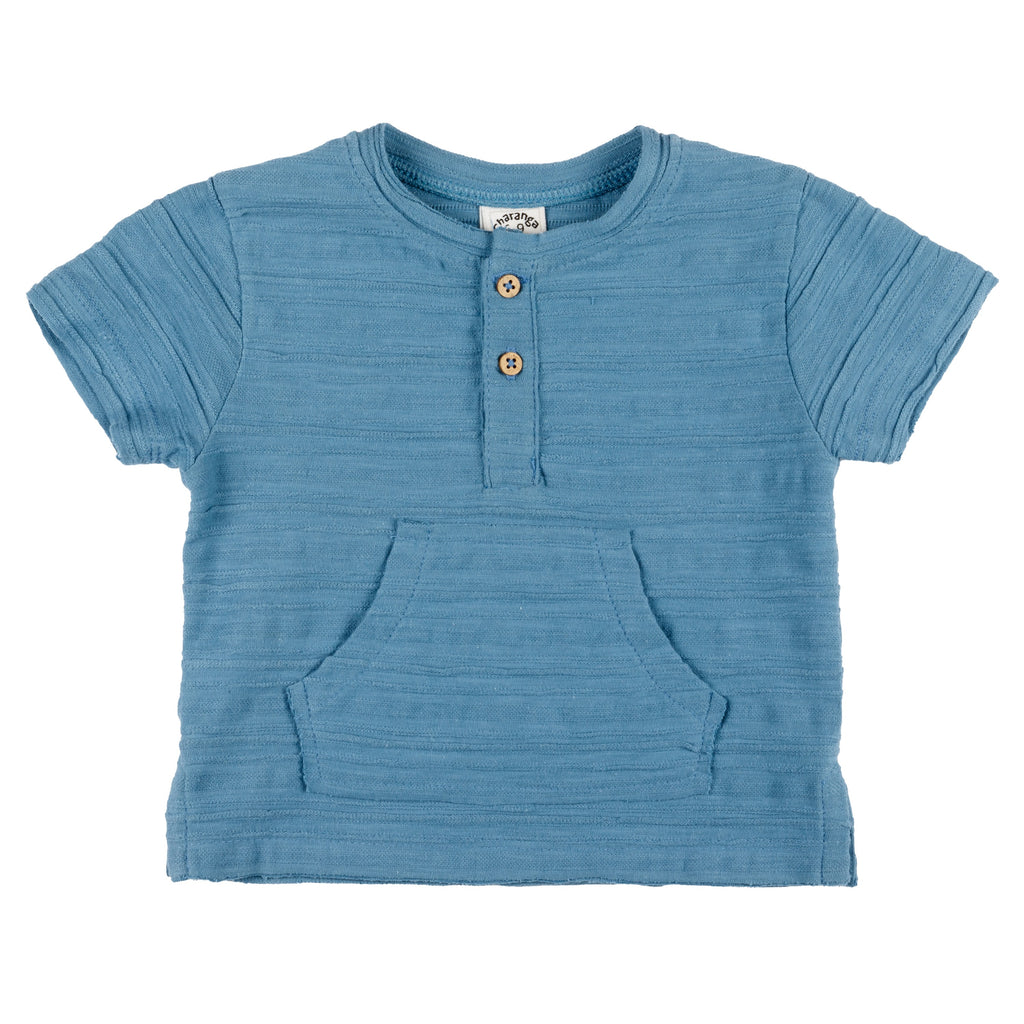 Camiseta de bebé azul VERANO/Outlet