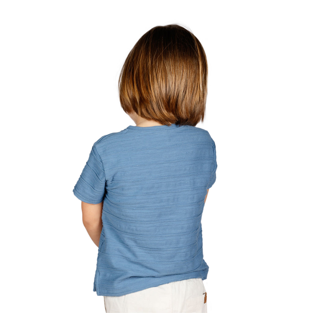 Camiseta de bebé azul VERANO/Outlet