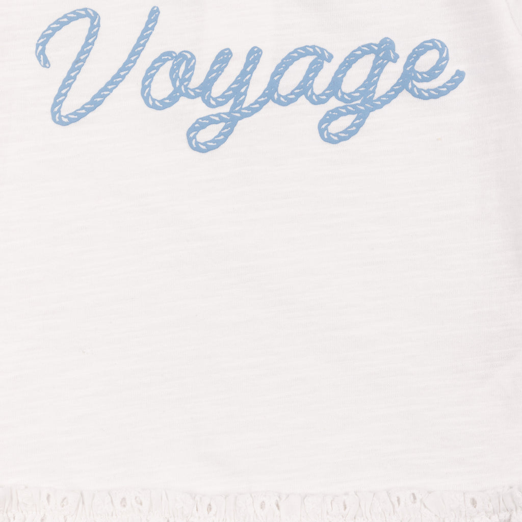 Camiseta de bebé color blanco VERANO/Outlet