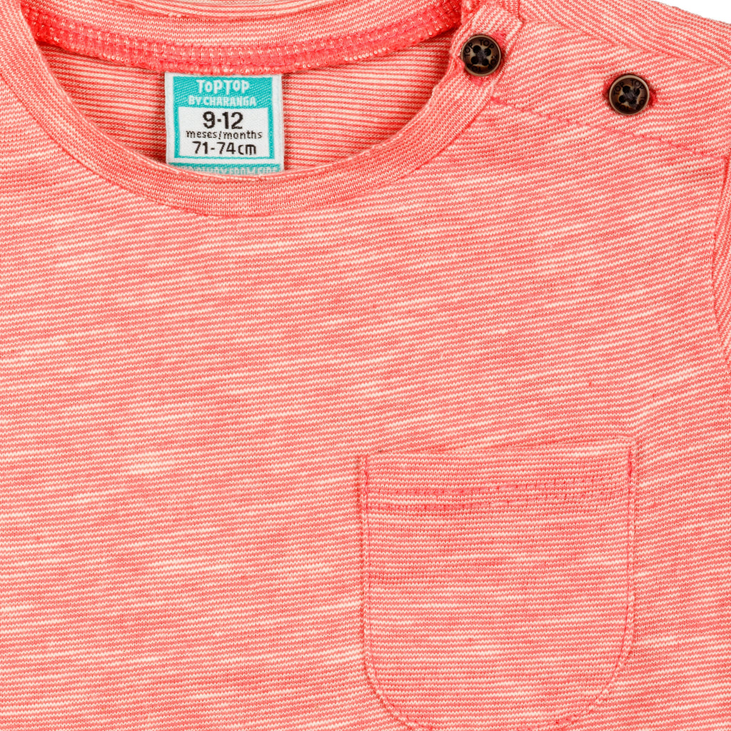 Camiseta de bebé coral VERANO/Outlet