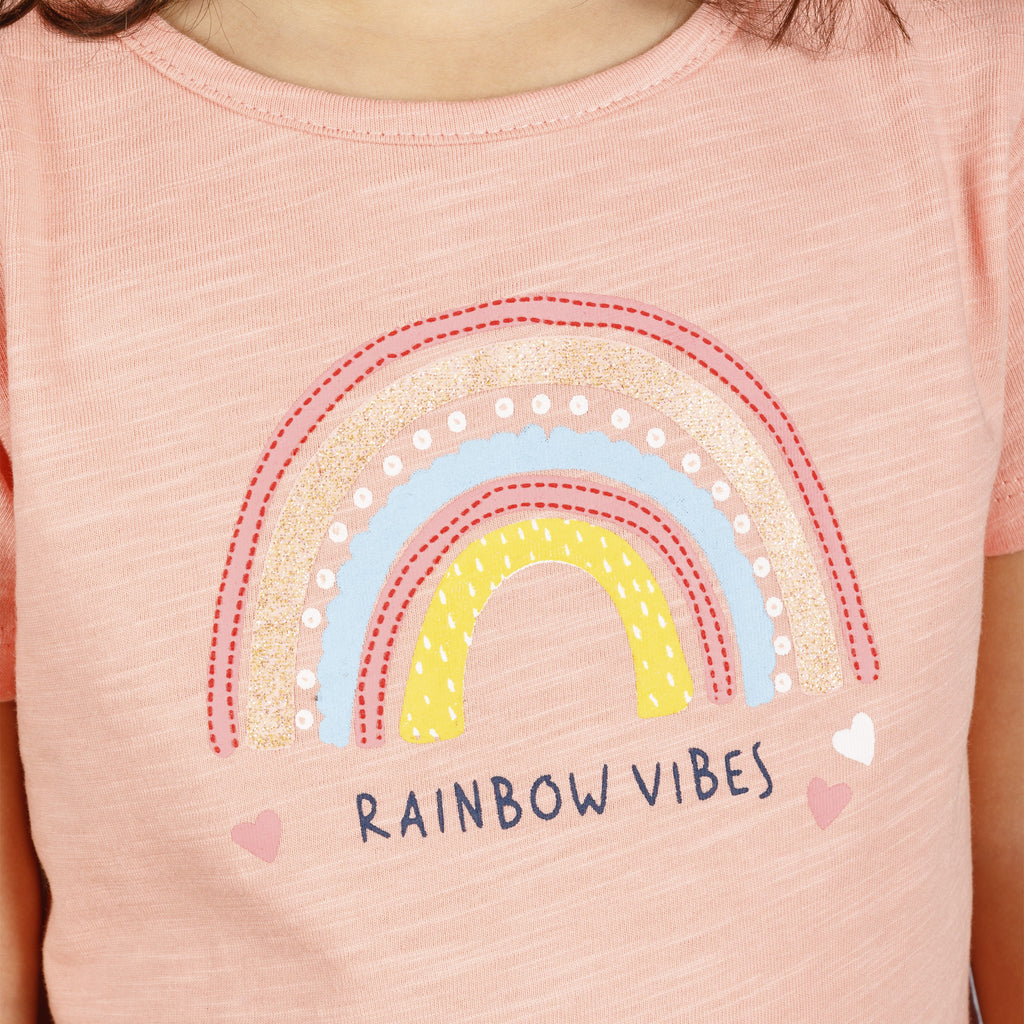 Camiseta de bebé coral VERANO/Outlet