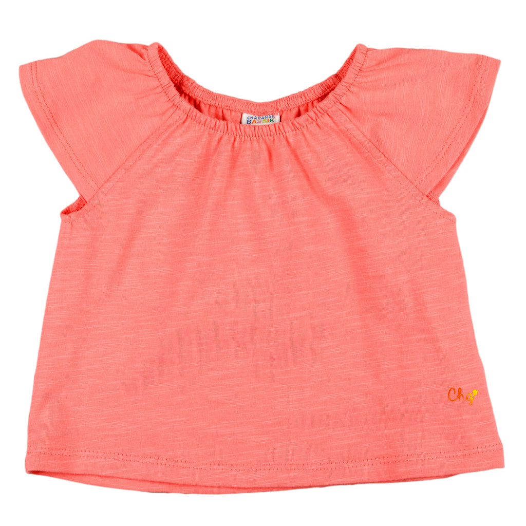 Camiseta de bebé coral VERANO/Outlet
