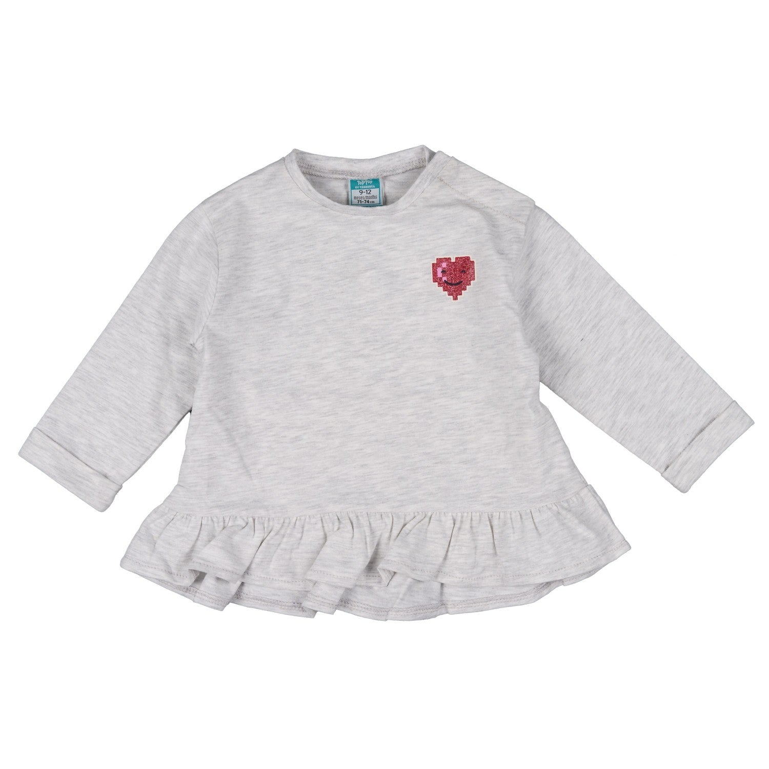 Camiseta de bebé color crudo Outlet