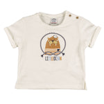 Camiseta de bebé color crudo VERANO/Outlet