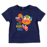 Camiseta de bebé marino