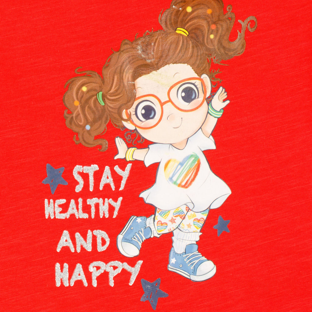 Camiseta de bebé color rojo VERANO/Outlet