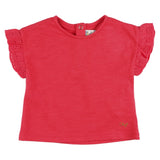 Camiseta de bebé color rojo