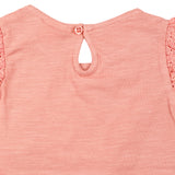 Camiseta de bebé rosa