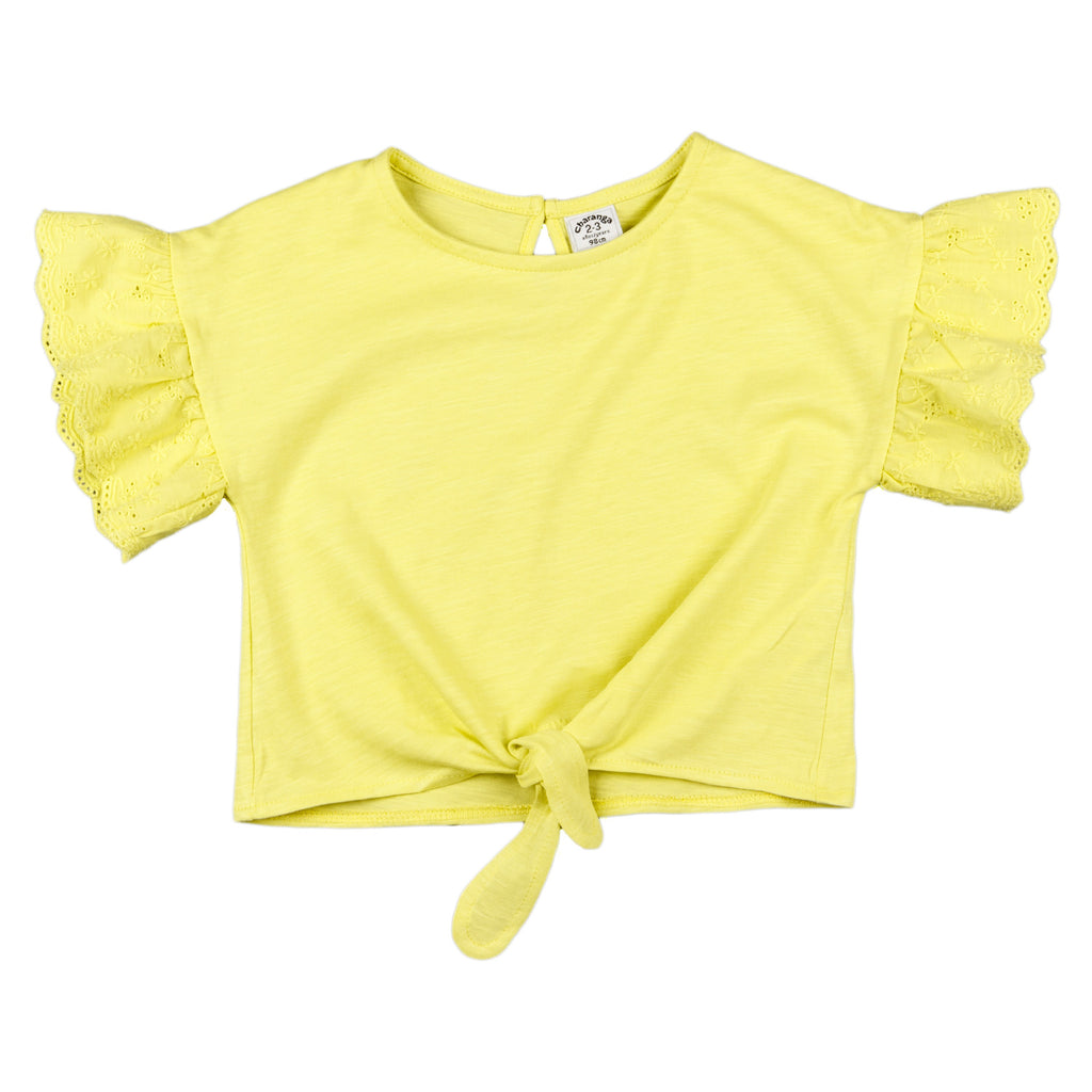 Camiseta de niña verde VERANO/Outlet