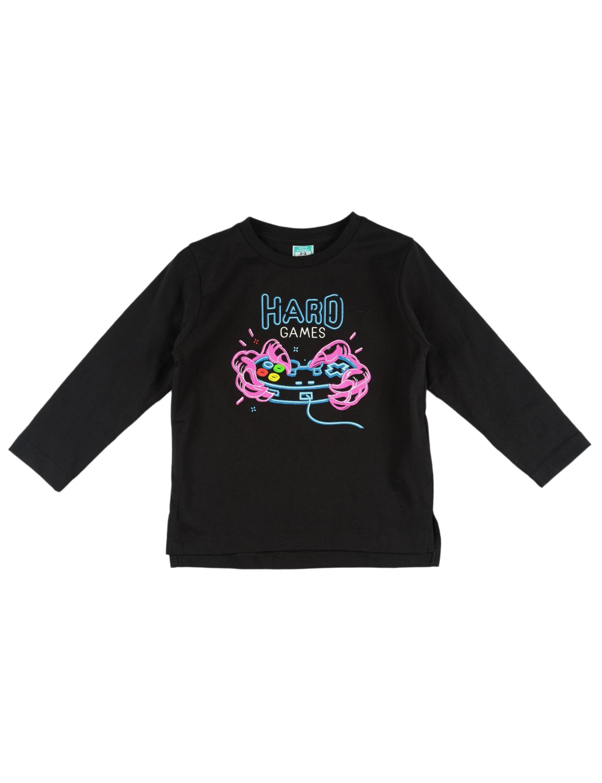 Camiseta de NIÑO negro New Gamer Outlet