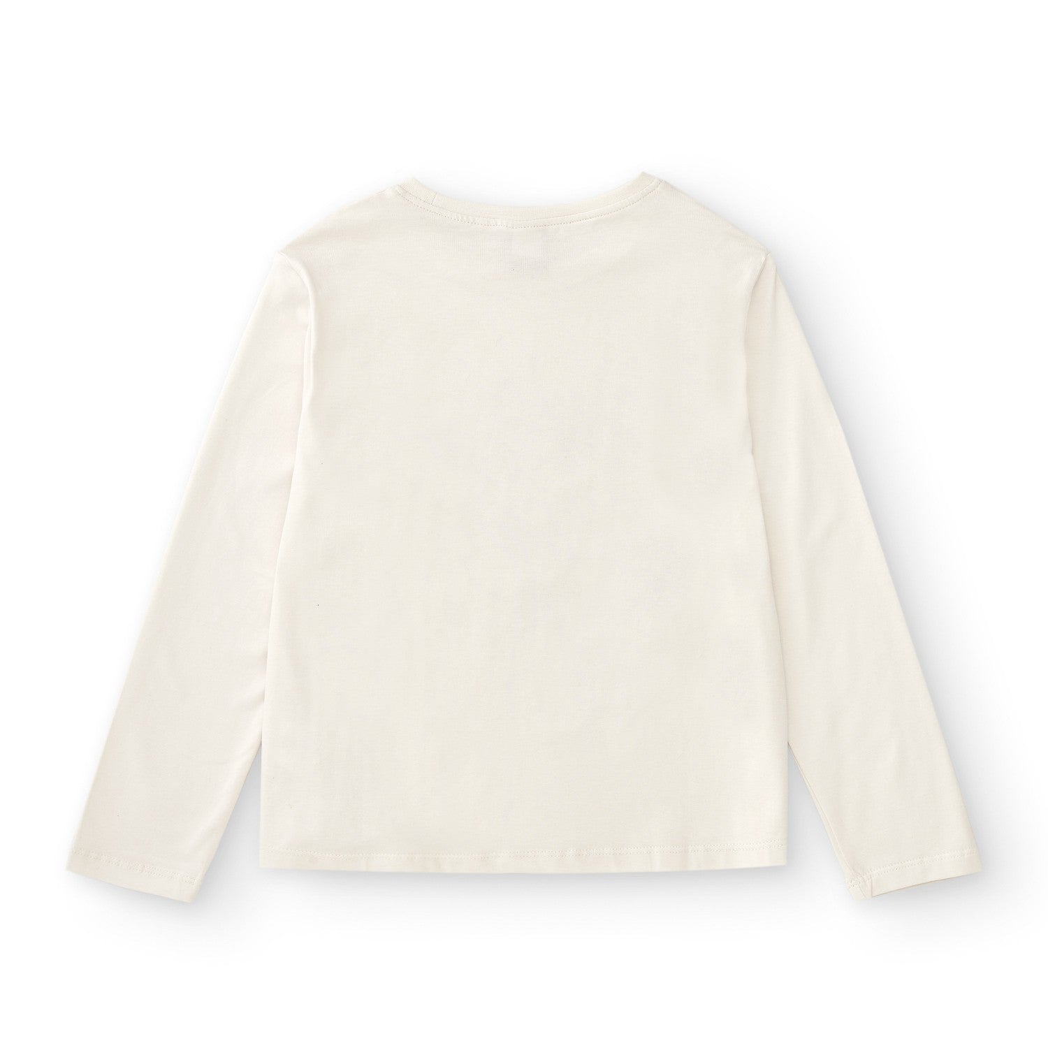 Camiseta de niña color crudo Outlet