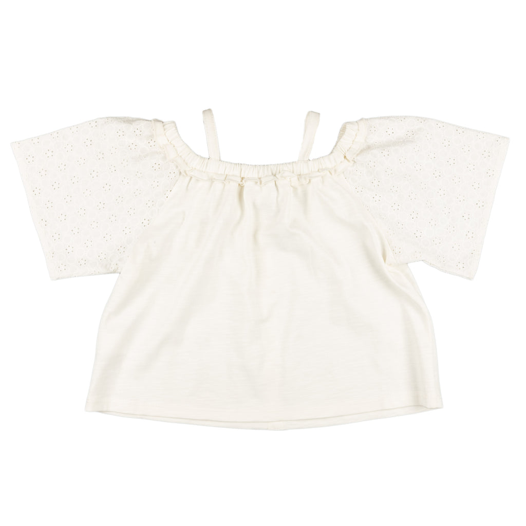 Camiseta de niña crudo VERANO/Outlet