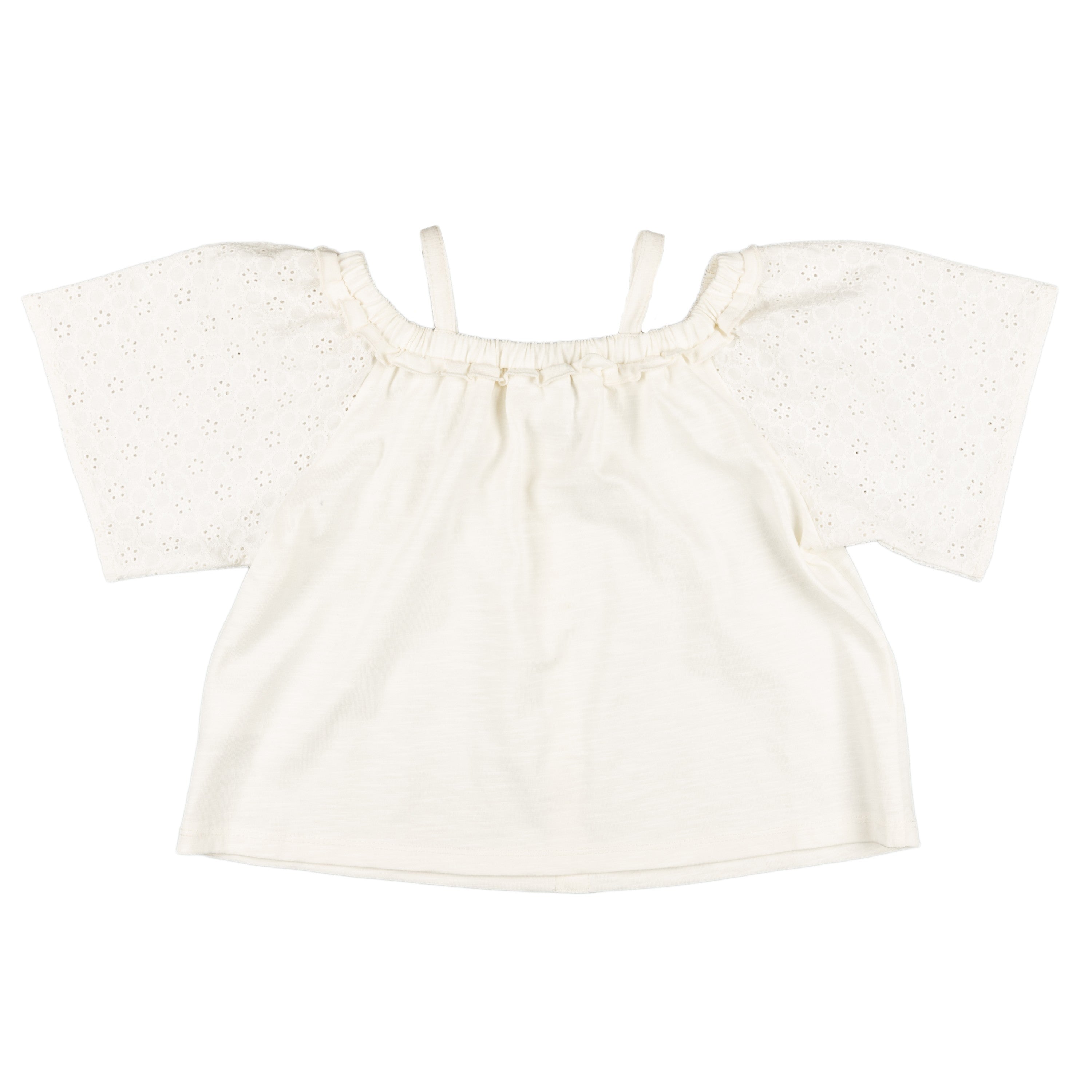 Camiseta de niña crudo VERANO/Outlet