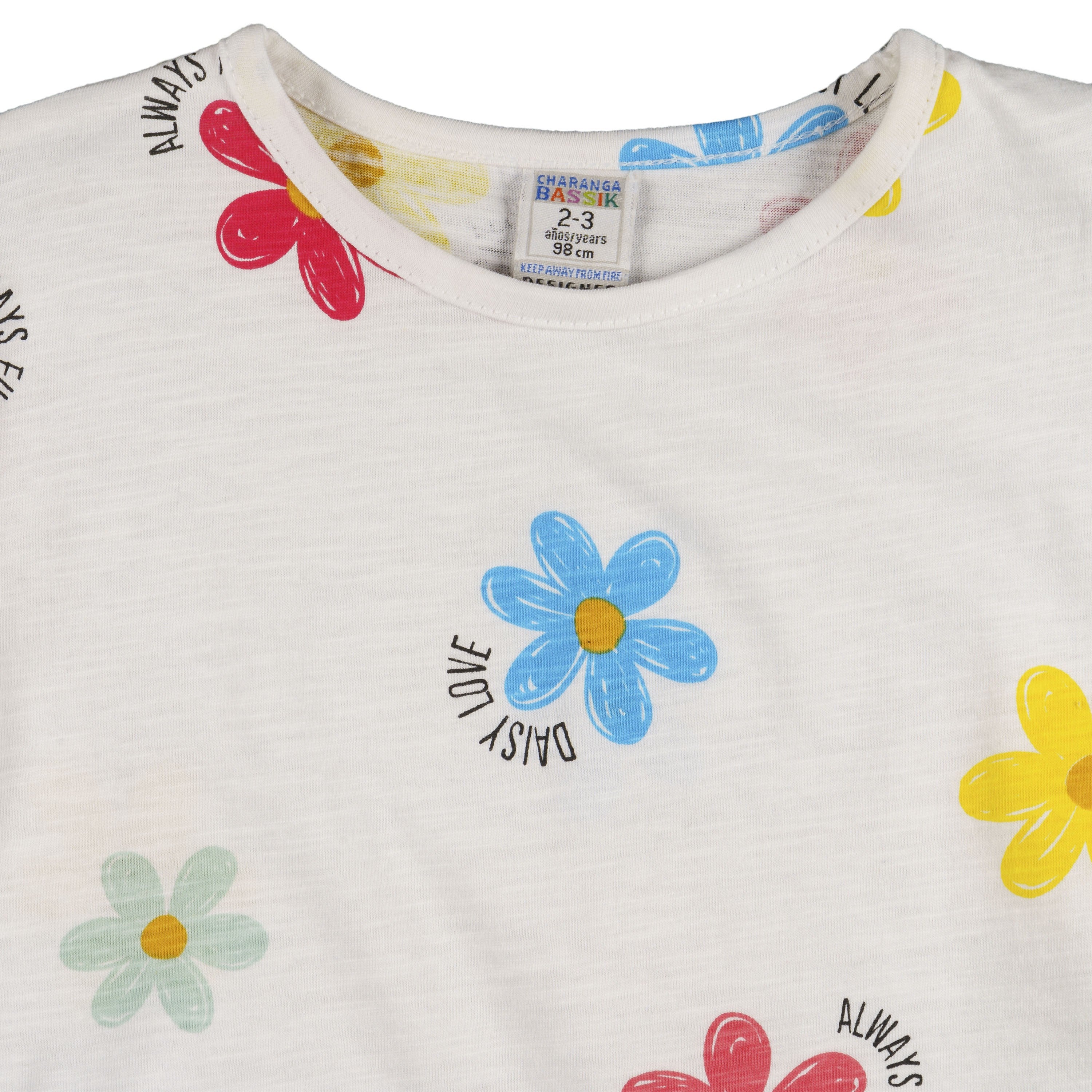 Camiseta de niña estampada VERANO/Outlet