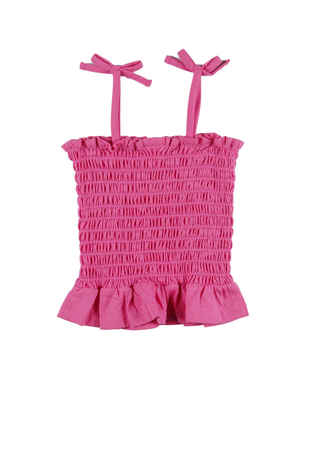 Camiseta de niña fucsia