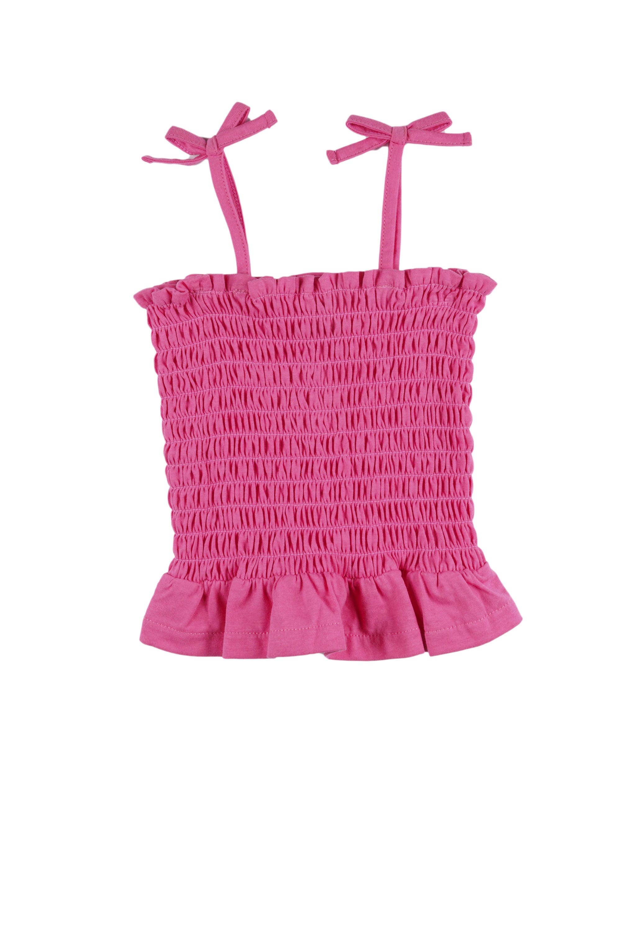 Camiseta de niña fucsia