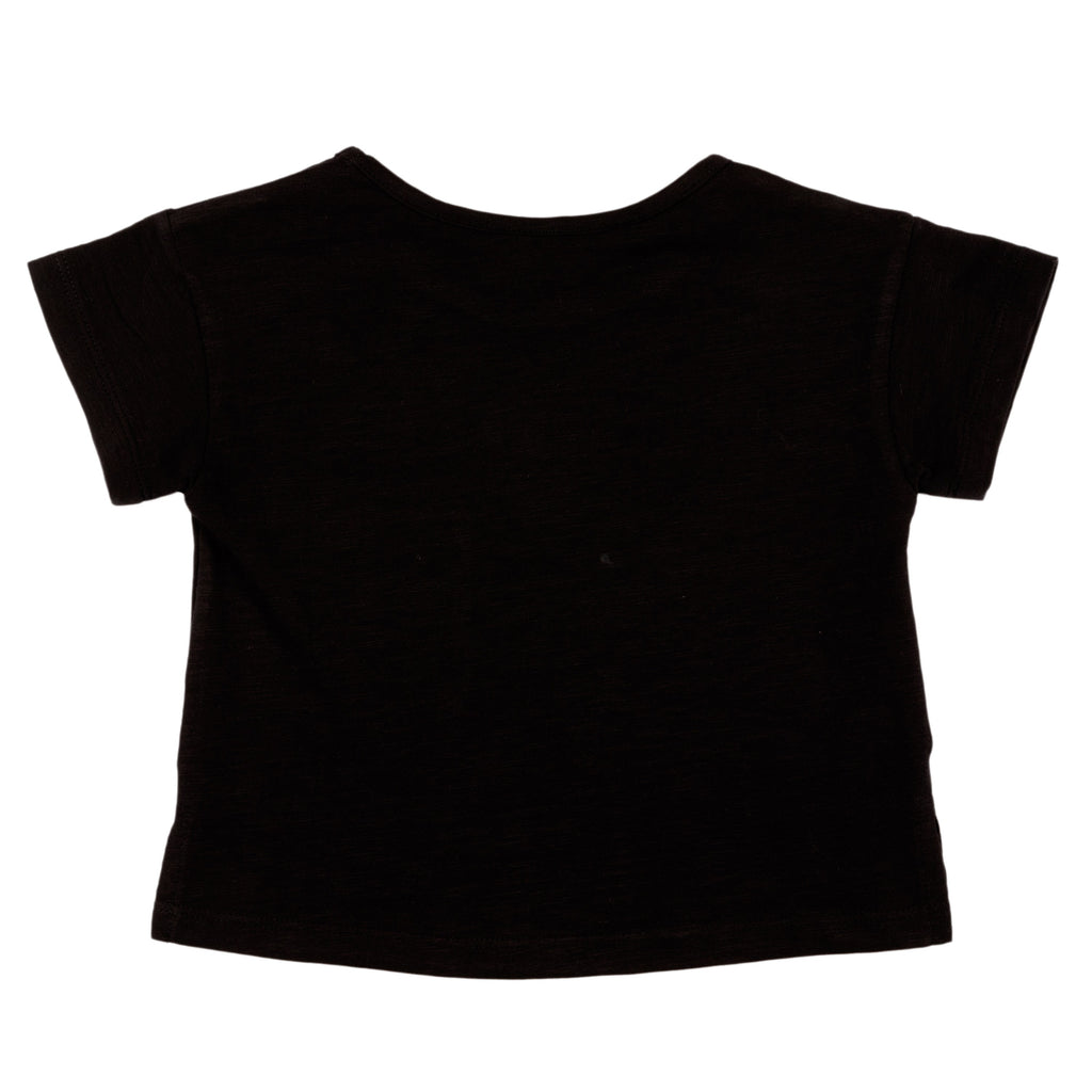 Camiseta de niña color negro VERANO/Outlet