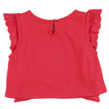 Camiseta de niña color rojo