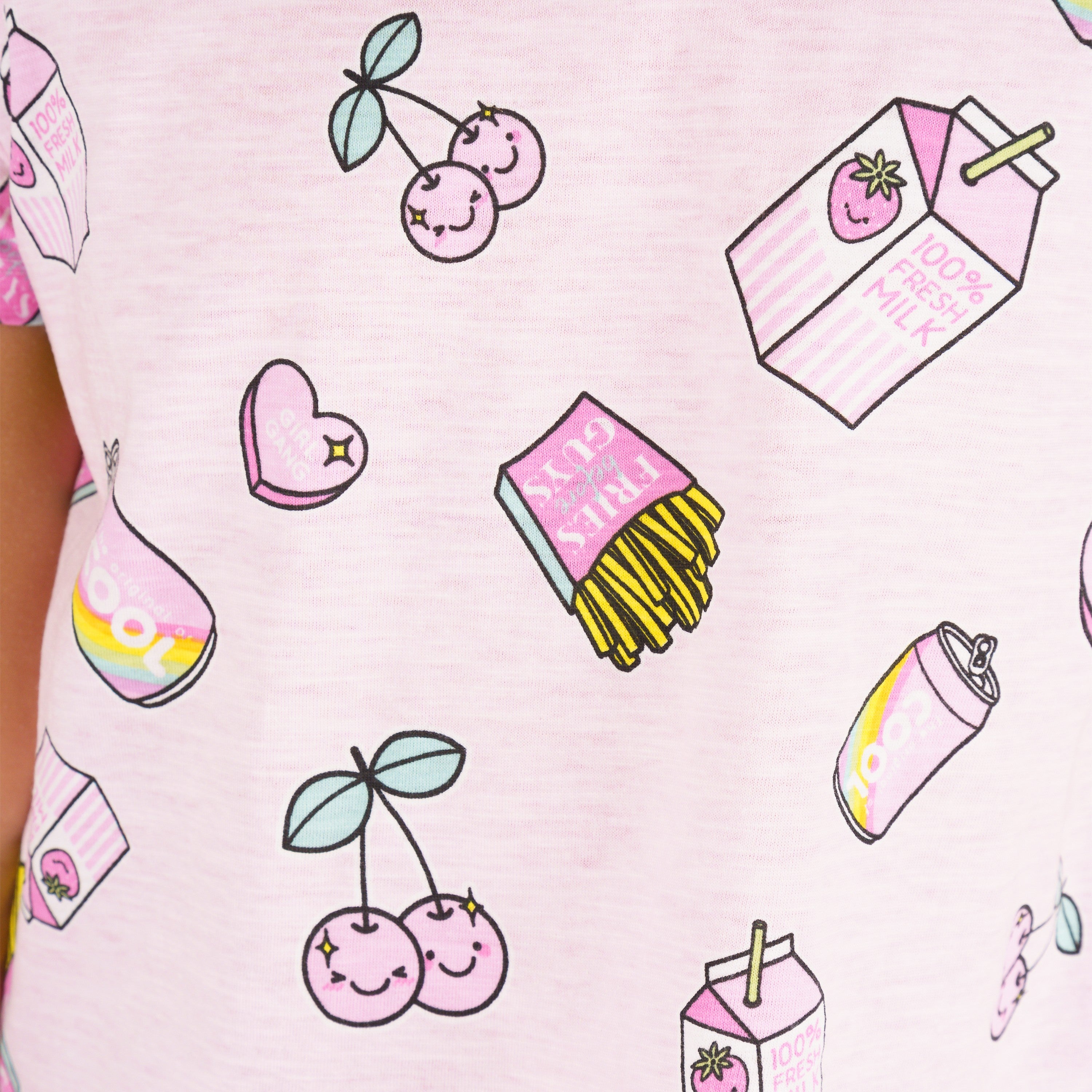 Camiseta de niña rosa VERANO/Outlet