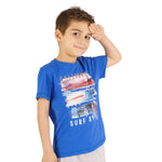 Camiseta de niño azul VERANO/Outlet