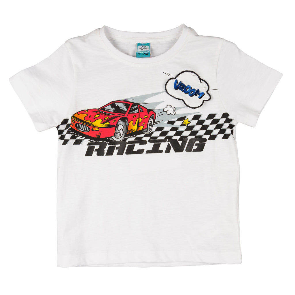 Camiseta de niño blanco VERANO/Outlet