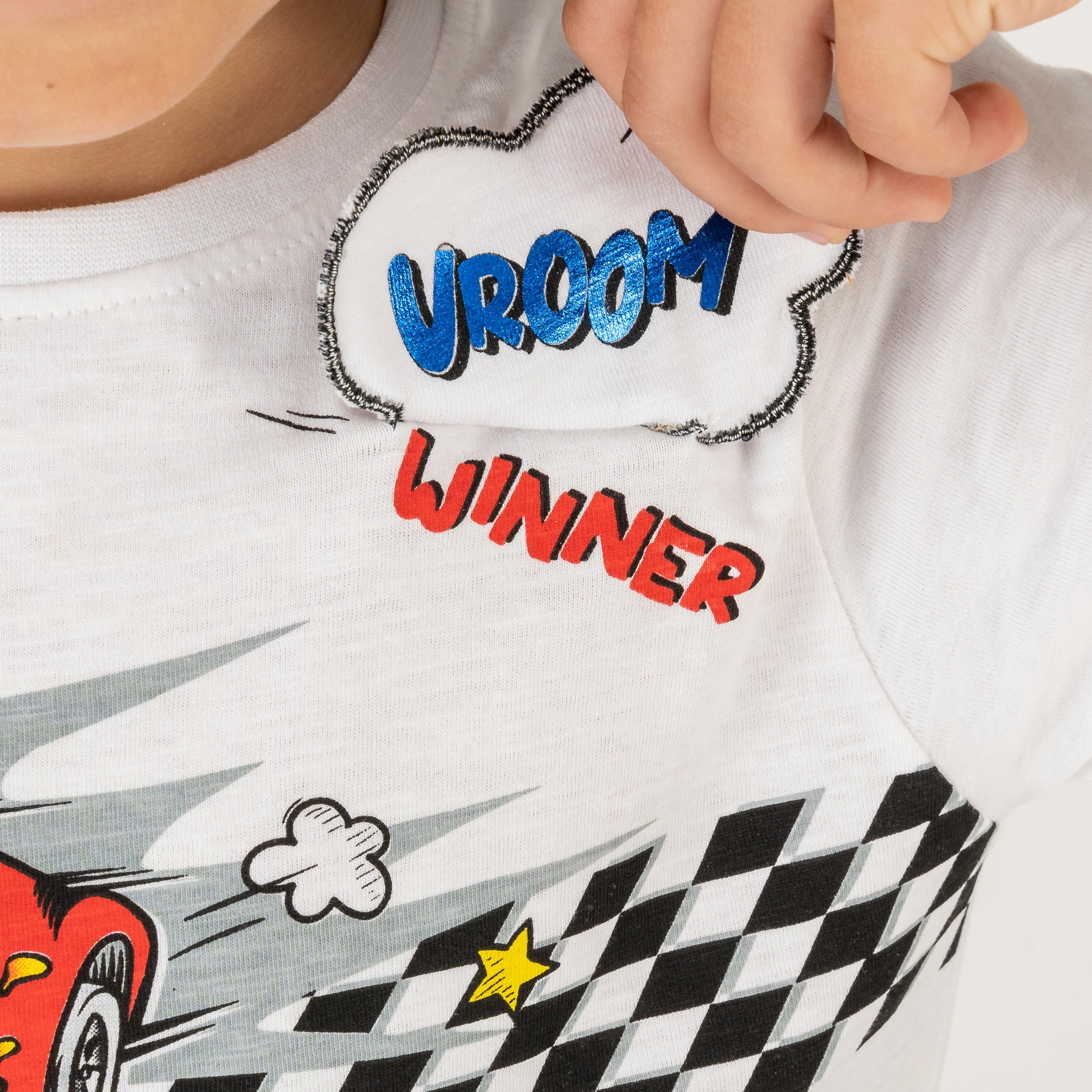 Camiseta de niño blanco VERANO/Outlet