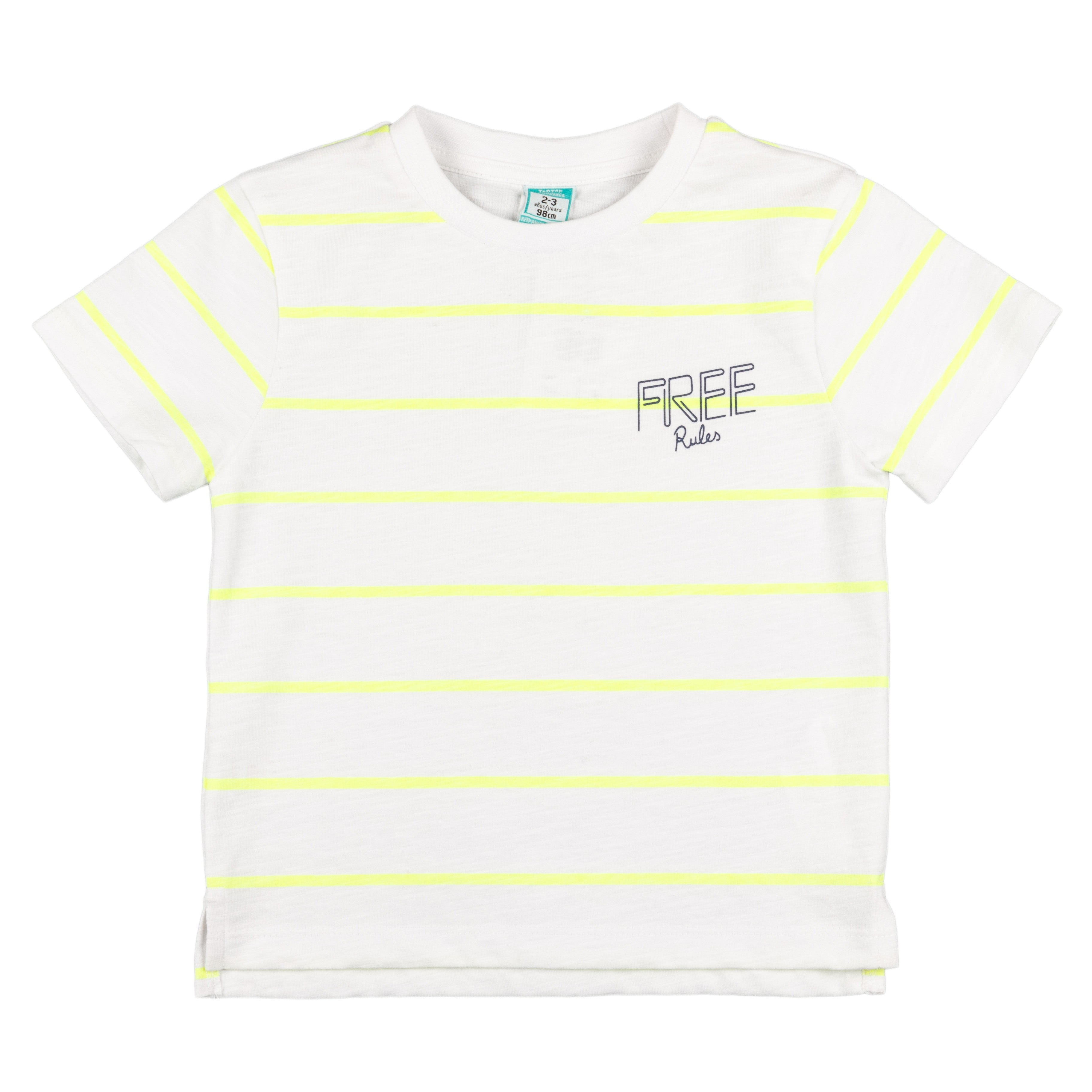 Camiseta de niño blanco VERANO/Outlet