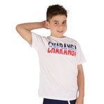 Camiseta de niño color blanco VERANO/Outlet