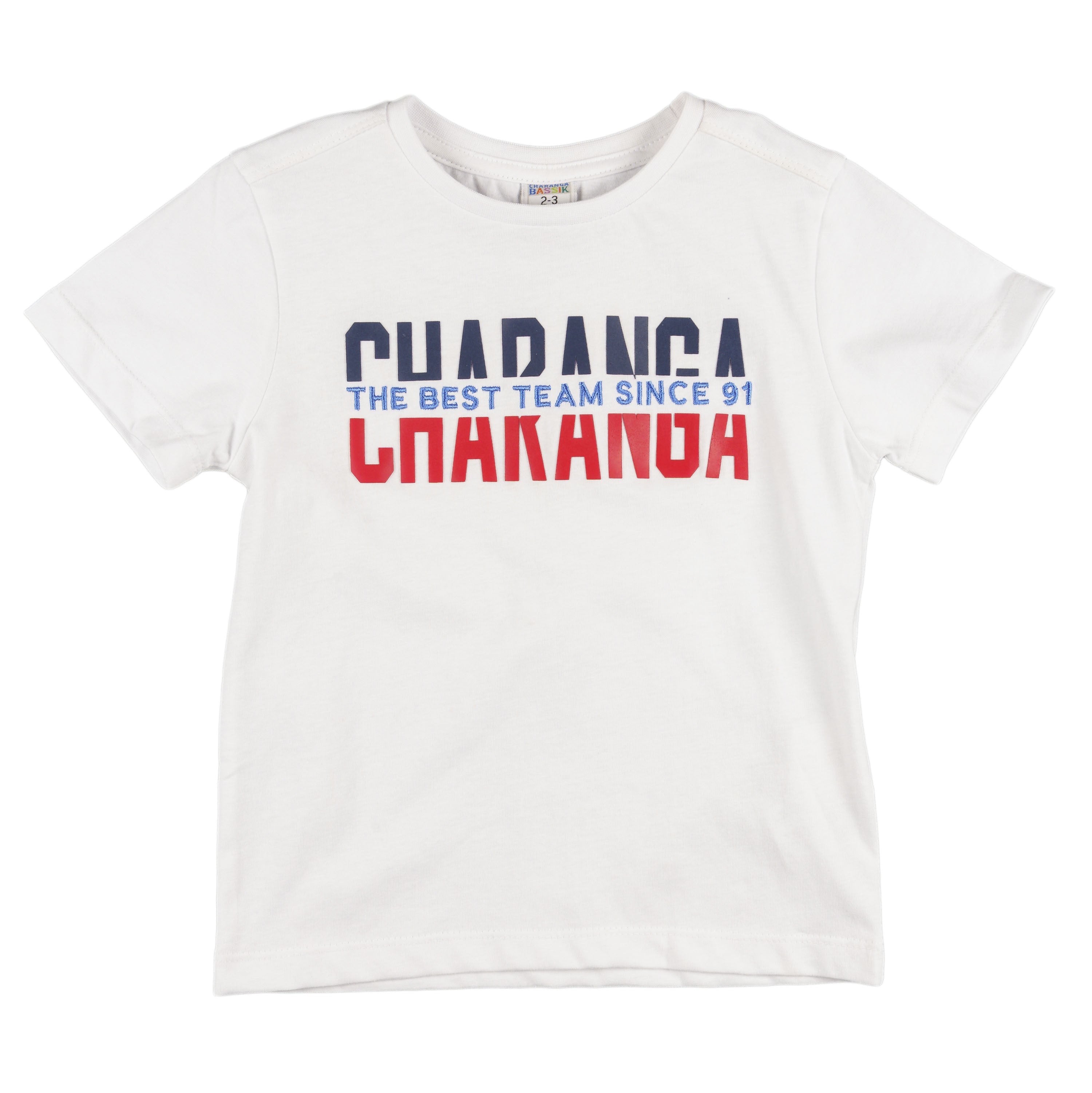 Camiseta de niño color blanco VERANO/Outlet