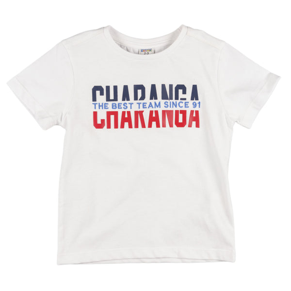 White boy's t-shirt