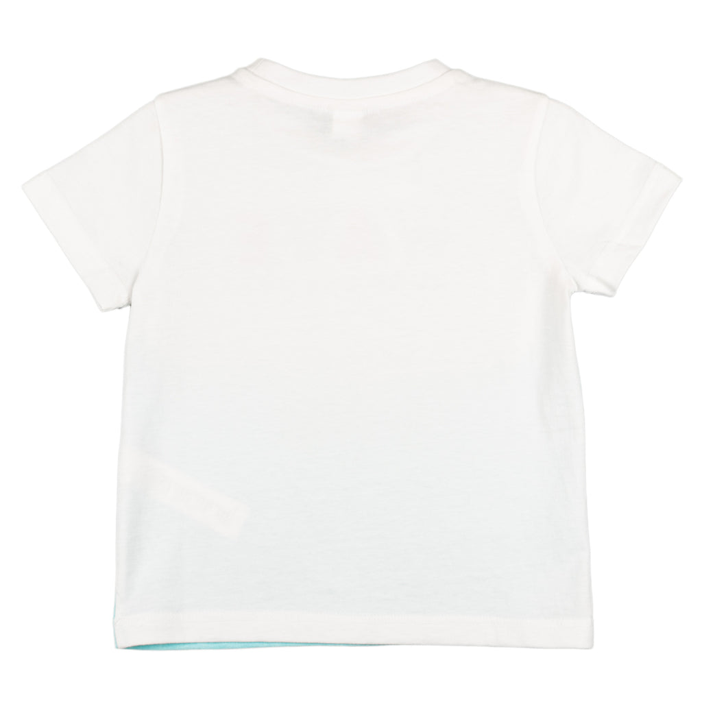 Camiseta de niño blanco VERANO/Outlet