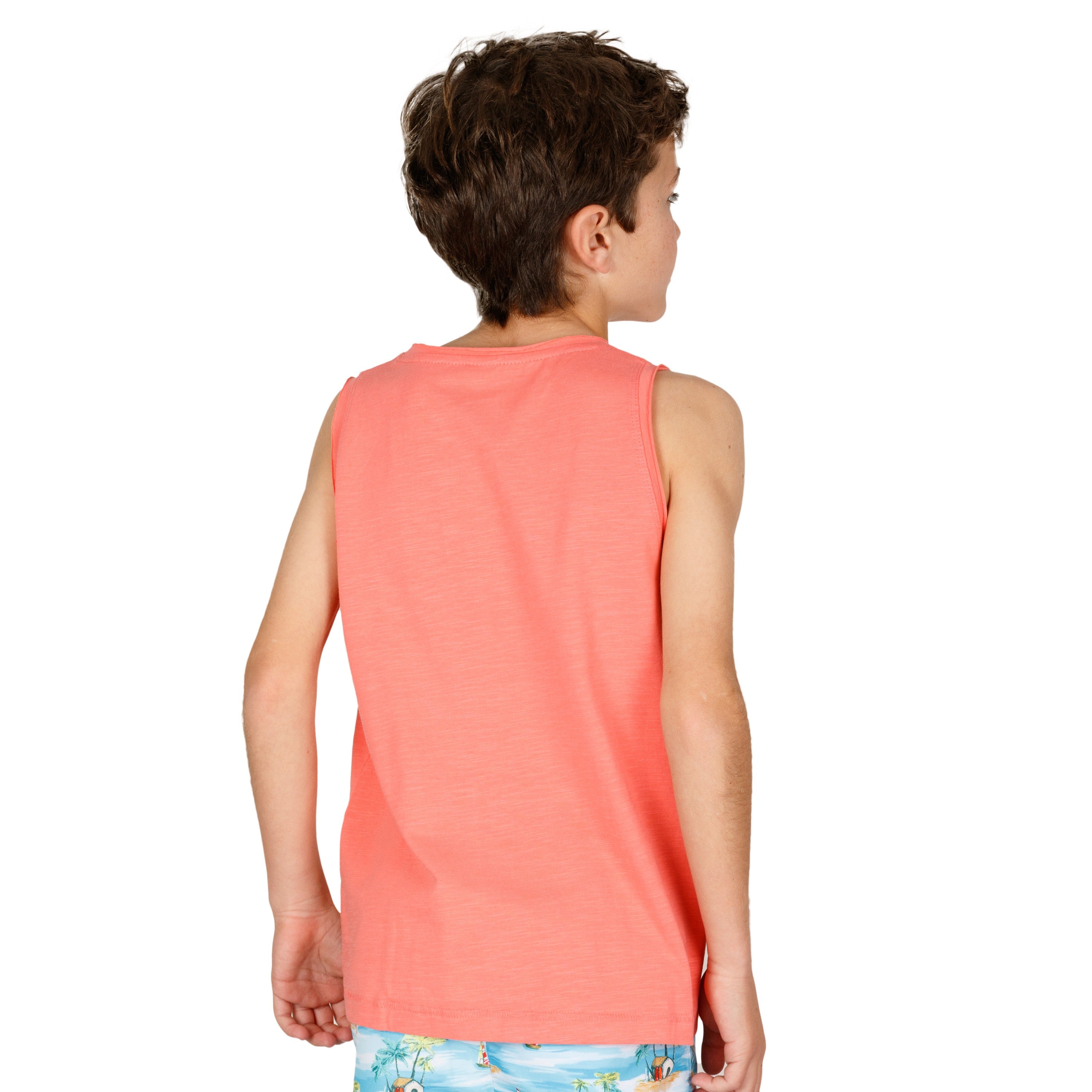 Camiseta de niño coral VERANO/Outlet