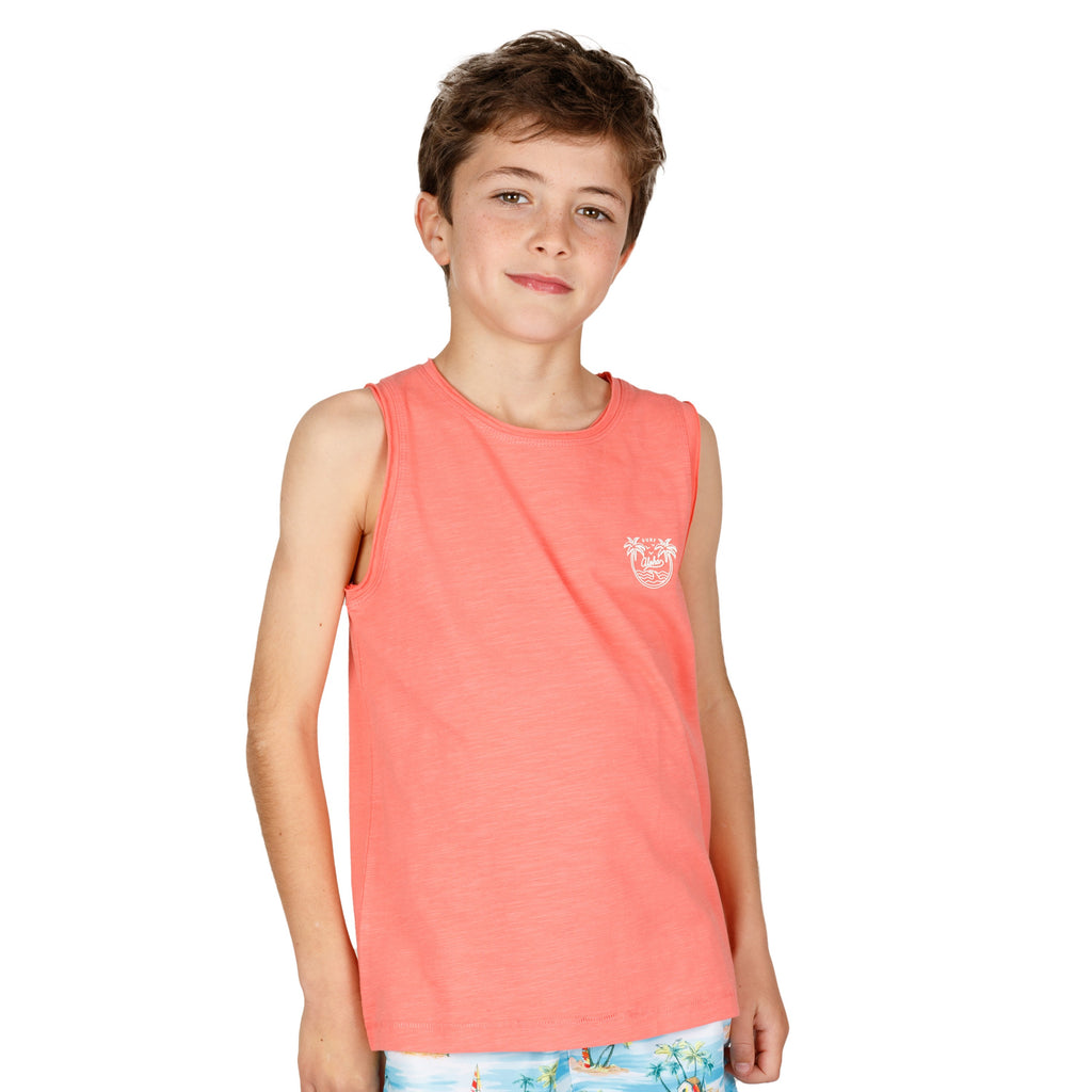 Camiseta de niño coral VERANO/Outlet