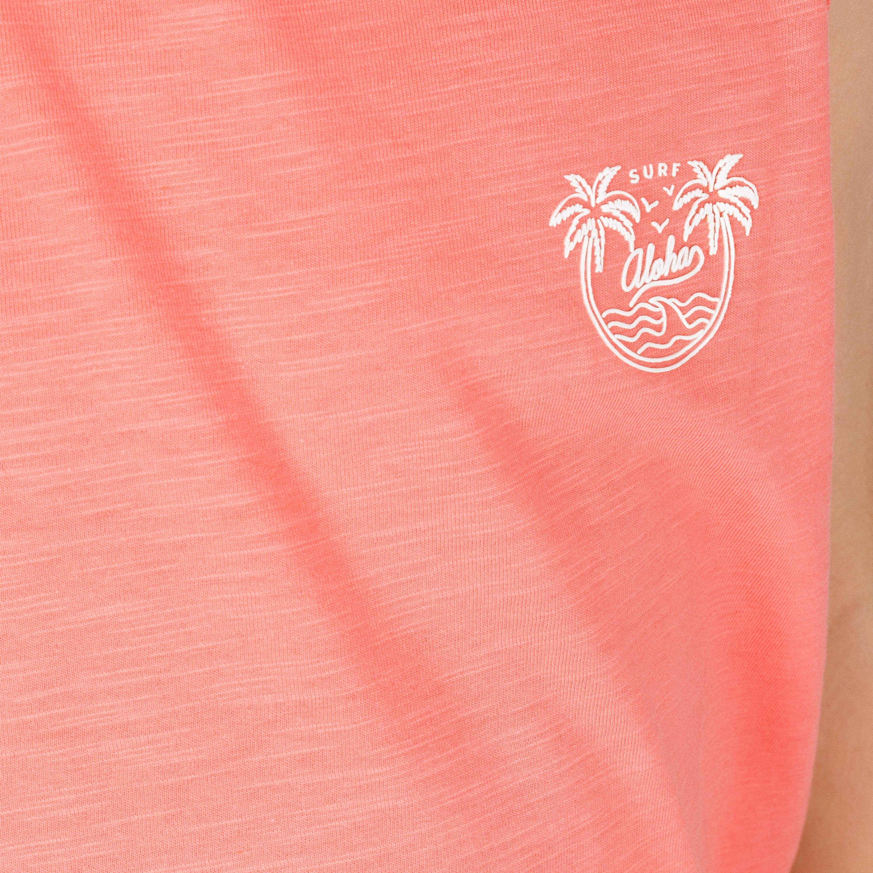 Camiseta de niño coral VERANO/Outlet