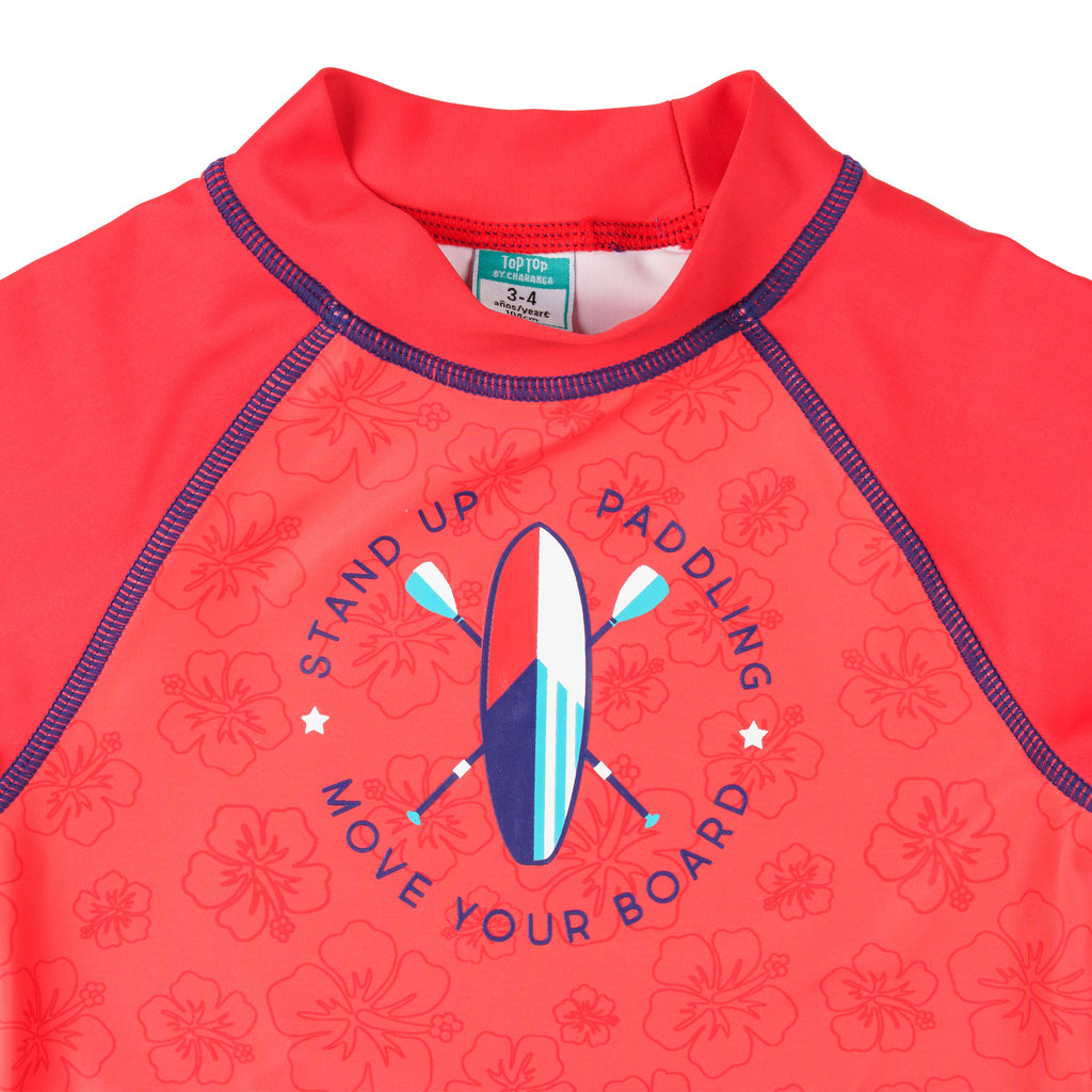 Camiseta de niño rojo VERANO/Outlet
