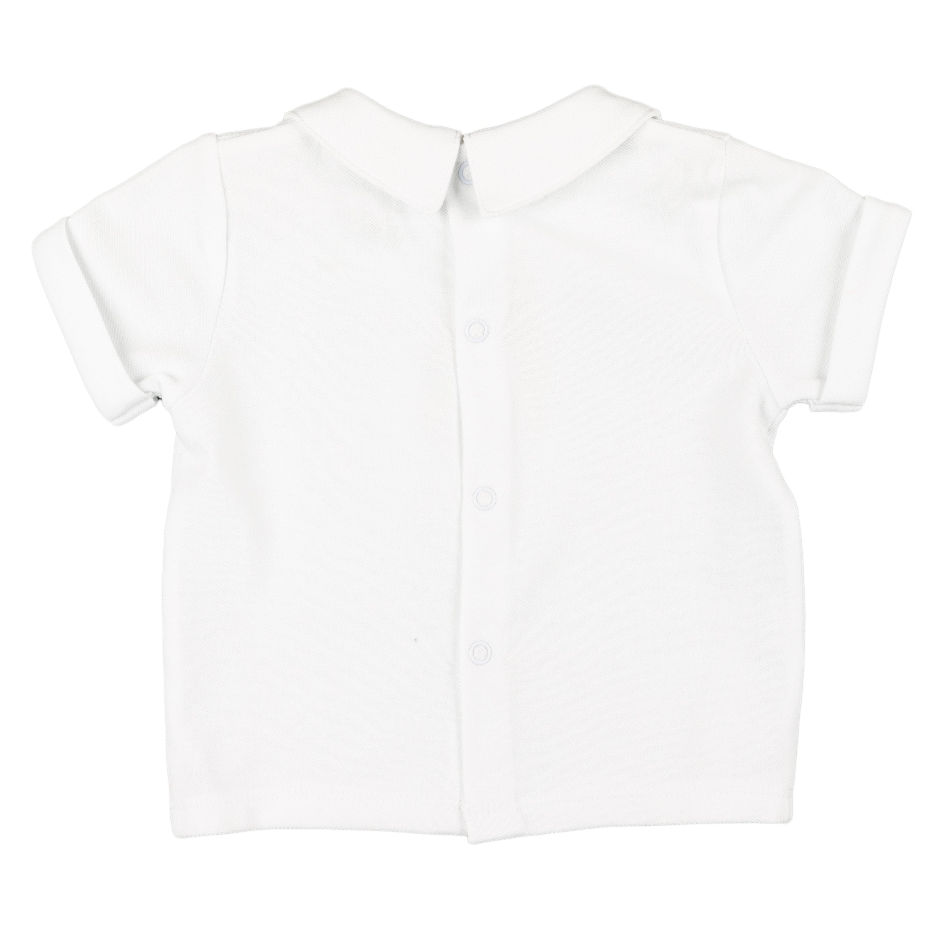 Camiseta derecién nacido blanca VERANO/Outlet