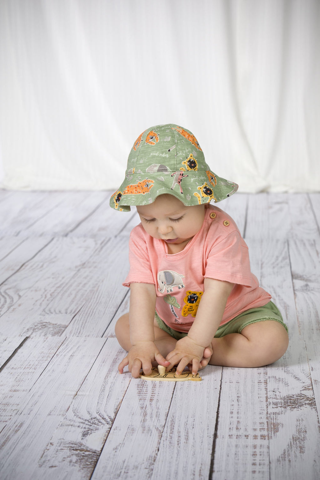 Camiseta de recién nacido naranja VERANO/Outlet