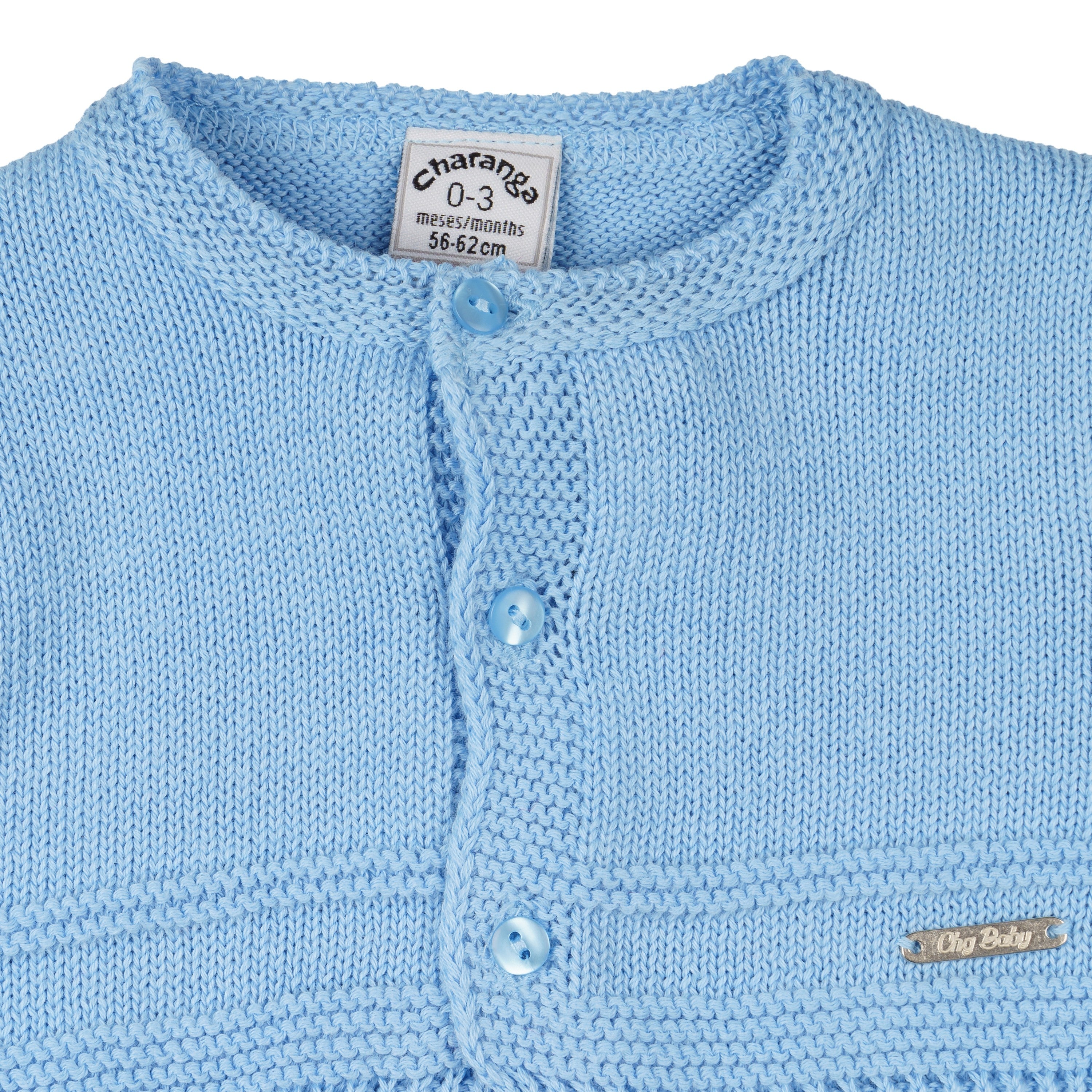 Rebeca de recién nacido azul VERANO/Outlet