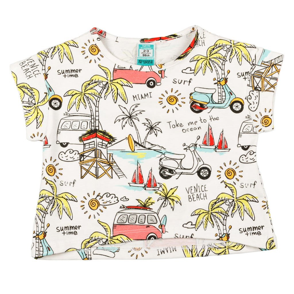 Conjunto de niña estampado VERANO/Outlet