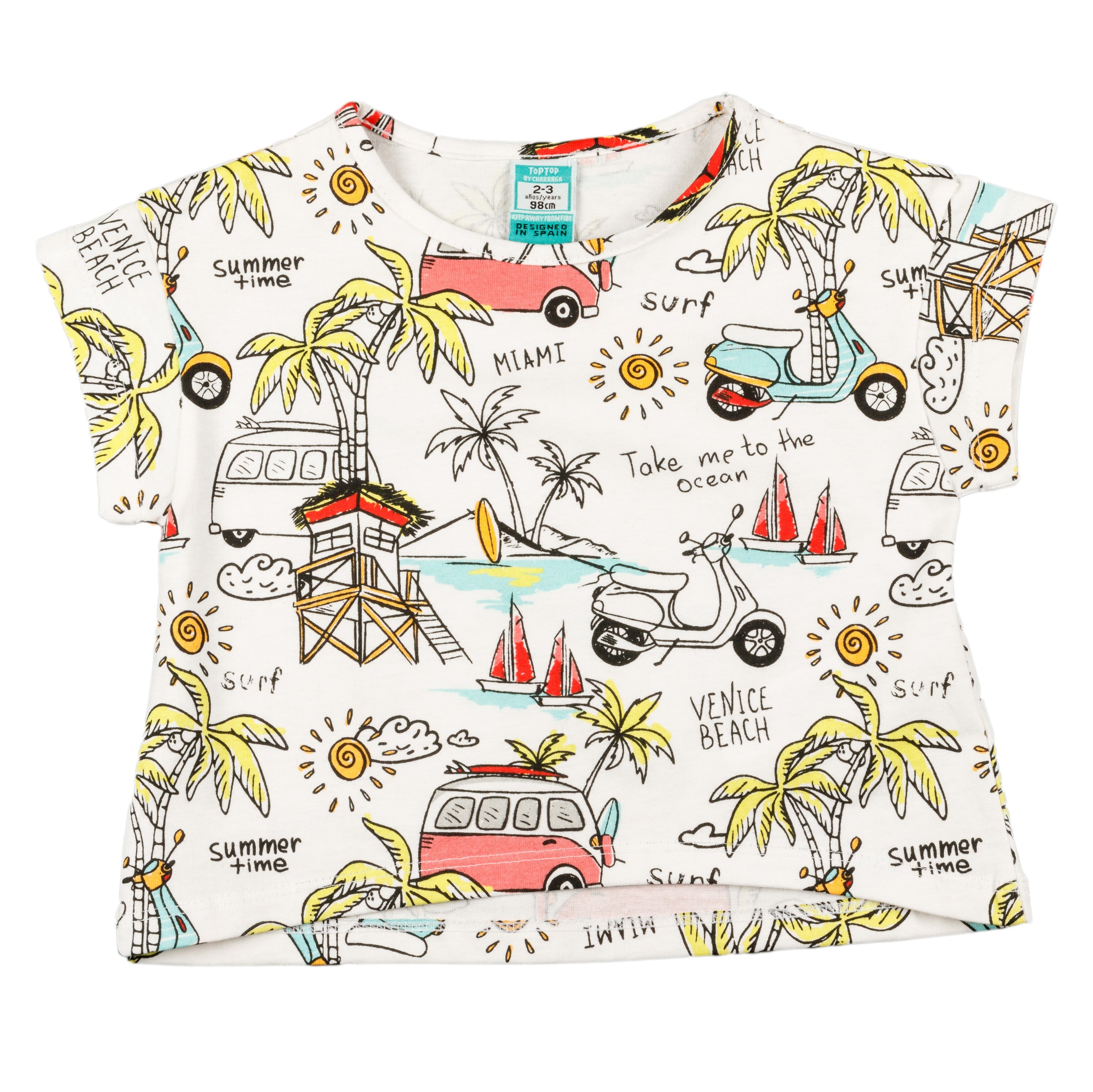 Conjunto de niña estampado VERANO/Outlet