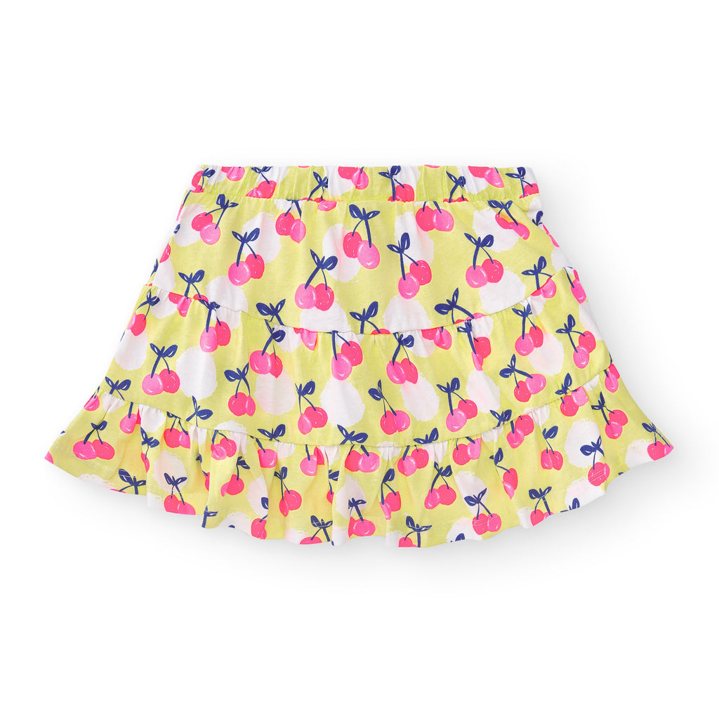 Falda de niña estampado de cerezas VERANO/Outlet