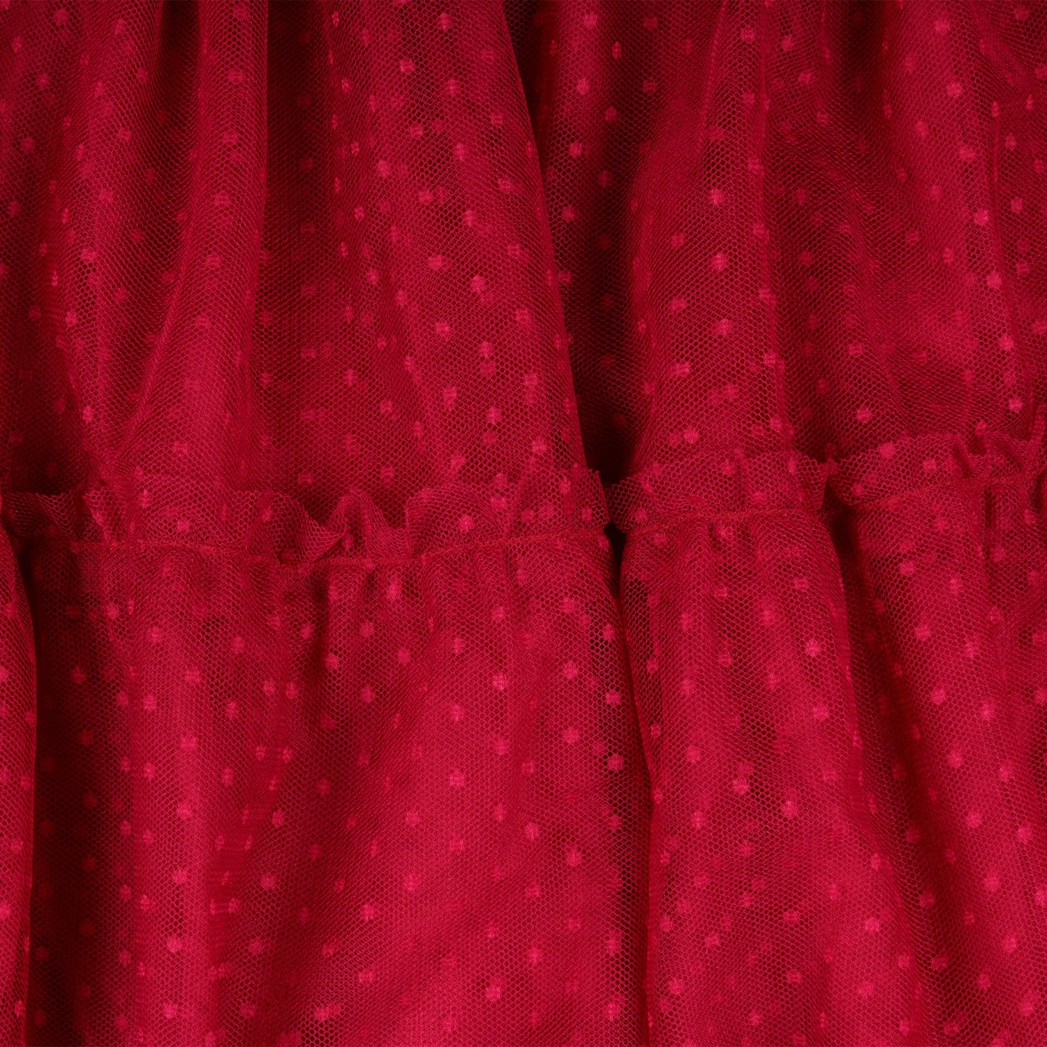 Falda de niña color rojo Outlet