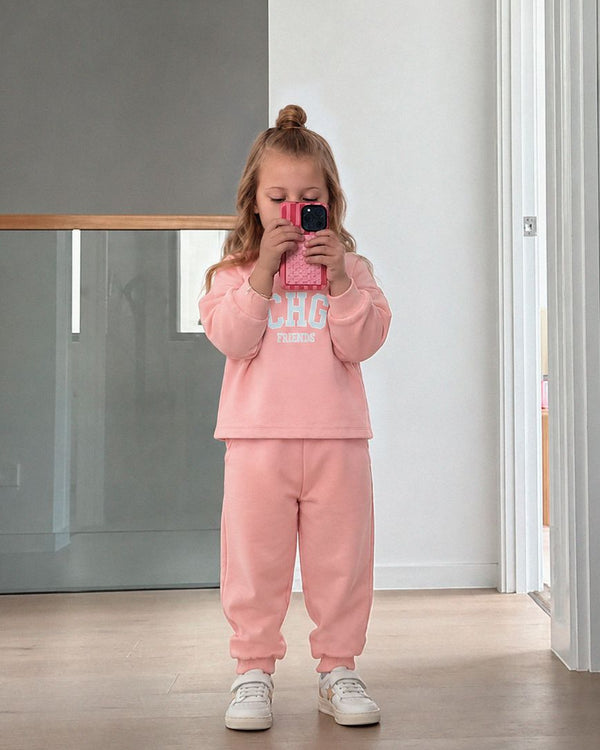 Pink girl's pants