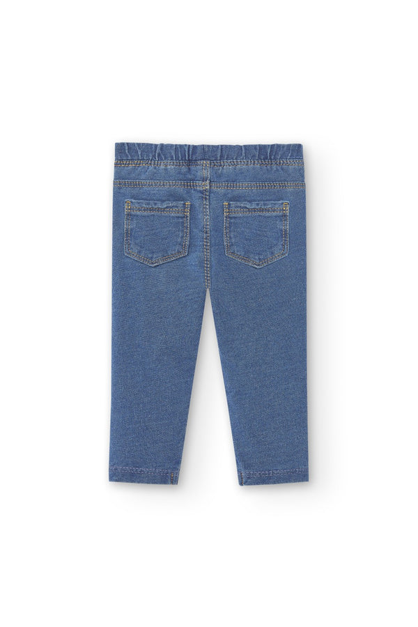 Legging de bebé color tejano