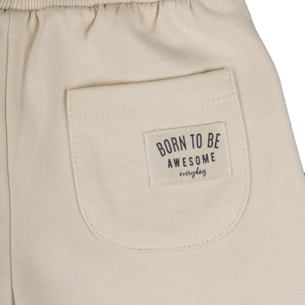 Pantalón de bebé color piedra Outlet